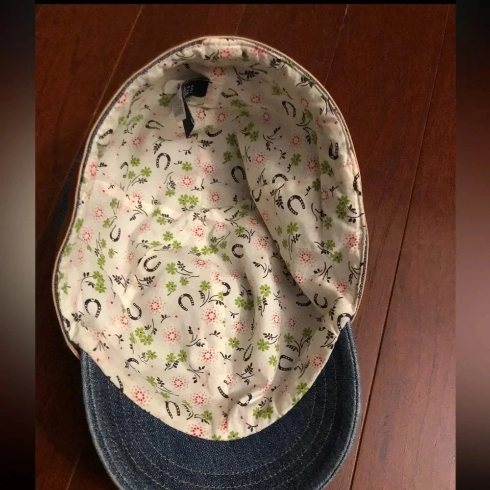 Gap Toddler hat jean cap M/L